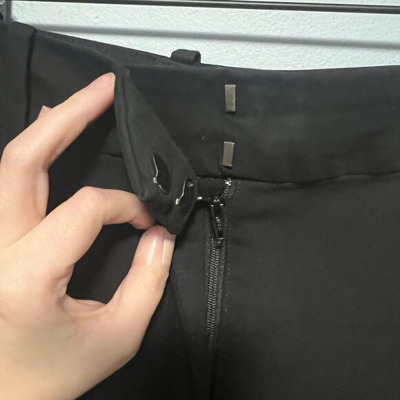 Loft Curvy Skinny High Waist Black Pants Size 12 - Picture 9 of 9